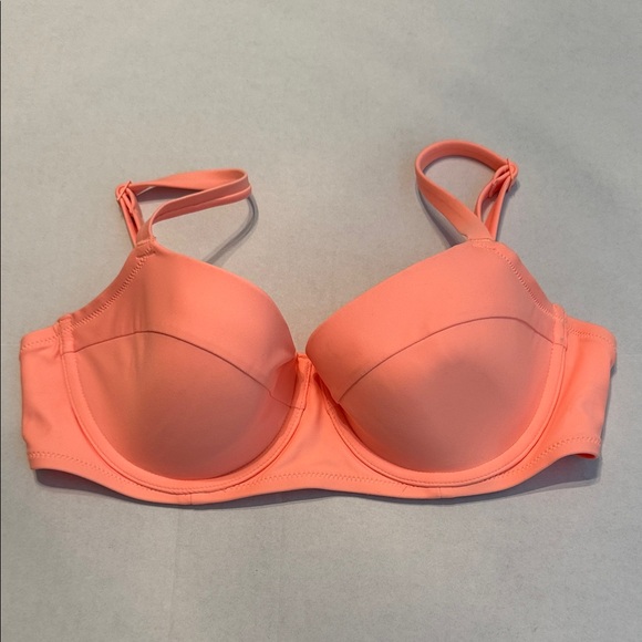 aerie Other - Aerie NEW Women's Coral Lightly Lined Underwire Bikini Top Size 36C